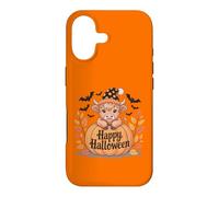 Carcasa para iPhone 17 Howdy Halloween Funny Highland Cow Spooky Season Hombres Mujeres