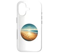 Carcasa para iPhone 17 Huellas del océano al Amanecer, Camino costero hacia la Serenidad Profunda y Tranquila