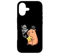 Carcasa para iPhone 17 Hugging The Little Stars Capibara Juego de Palabras