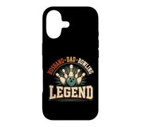 Carcasa para iPhone 17 Husband Dad Bowling Legend Funny Bowler Father