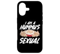 Carcasa para iPhone 17 I Am A Hummus Sexual Vegan Food Spread Juego de Palabras