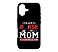 Carcasa para iPhone 17 I Am A Nurse and A Mom Nothing Scares Me Nursing Nurses