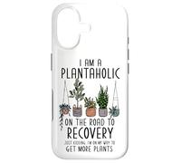 Carcasa para iPhone 17 I Am A Plantaholic On The Road To Recovery Divertido Amante de Las Plantas