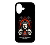 Carcasa para iPhone 17 I Am The Way John 14:6 Diseño de Calavera gótica de Jesús Cristiano