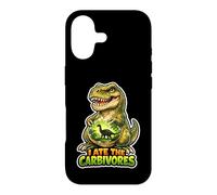 Carcasa para iPhone 17 I Ate The Carbívoros Divertido Juego de Palabras Vegano Dino