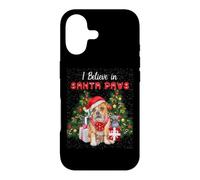 Carcasa para iPhone 17 I Believe In Santa Paws - Bulldog Lover - Lindo Bulldog de Navidad