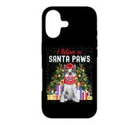 Carcasa para iPhone 17 I Believe In Santa Paws - Lindo Bulldog francés de Navidad