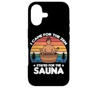 Carcasa para iPhone 17 I Came FOR The Zen Stayed FOR The Sauna