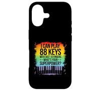 Carcasa para iPhone 17 I Can Play 88 Keys Piano Jazz Music Keyboard Player Compositor