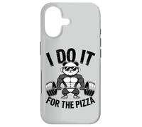 Carcasa para iPhone 17 I Do It For The Pizza Barbell Bodybuilders Bodybuilding Gym