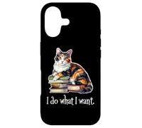 Carcasa para iPhone 17 I Do What I Want Calico Cat Lover