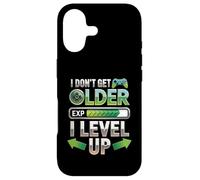 Carcasa para iPhone 17 I Dont Get Older I Level Up Video Game Gaming Gamer Cumpleaños