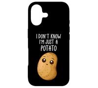 Carcasa para iPhone 17 I Don't Know I'm Just A Potato Funny Kawaii Potato Saying