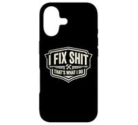 Carcasa para iPhone 17 I Fix Shit That's What I Do Funny Handyman Repairman Reparaciones