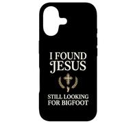 Carcasa para iPhone 17 I Found Jesus Still Looking For Bigfoot Cristian fe Rezando
