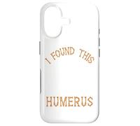 Carcasa para iPhone 17 I Found This Humerus Funny Halloween Ghost Skeleton Womens