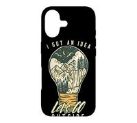 Carcasa para iPhone 17 I Got An Idea Let's Go Outside Vintage Hiking Outdoors Lover