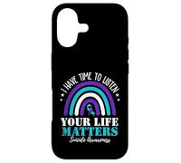 Carcasa para iPhone 17 I Have Time To Listen Your Life Matters Suicide Prevention