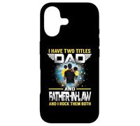 Carcasa para iPhone 17 I Have Two Titles Dad and Father In Law Funny For Fathers
