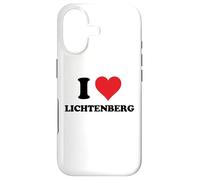 Carcasa para iPhone 17 I Heart Lichtenberg Germany Love German Souvenir Item