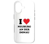 Carcasa para iPhone 17 I Heart Neuburg an Der Donau Germany Love German Souvenir It