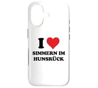 Carcasa para iPhone 17 I Heart Simmern im Hunsrück Germany Love German Souvenir ITE