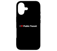 Carcasa para iPhone 17 I Heart Transporte Público