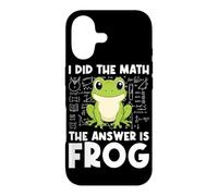 Carcasa para iPhone 17 I Hice The Math La Respuesta es Frog Math Teacher Math Club