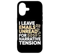 Carcasa para iPhone 17 I Leave Emails UNREAD FOR NARRARTIVE Tension
