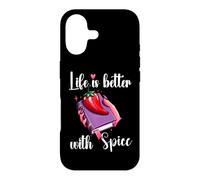 Carcasa para iPhone 17 I Like My Books Spicy Romance Book Life is Better with Spice