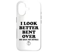 Carcasa para iPhone 17 I Look Better Bent Over Book See Back for Details Peach Butt