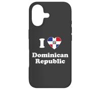 Carcasa para iPhone 17 I Love Dominican Republic Dominicans