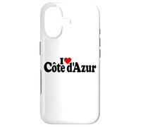 Carcasa para iPhone 17 I Love Heart Cote D'AZUR LA Riviera Francesa Niza MÓNACO