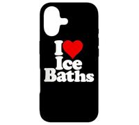 Carcasa para iPhone 17 I Love Heart Ice BAÑOS Cold TUBS