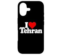 Carcasa para iPhone 17 I Love Heart Teheran City IRÁN