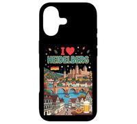 Carcasa para iPhone 17 I Love Heidelberg Alemania