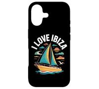 Carcasa para iPhone 17 I Love Ibiza Sailing Adventure Atardecer Serenidad