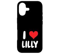 Carcasa para iPhone 17 I Love Lilly - Corazón - Nombre