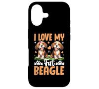 Carcasa para iPhone 17 I Love My Fat Beagle