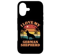 Carcasa para iPhone 17 I Love my German Shepherd - Amante de los Perros - Lindo Pastor alemán