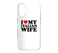 Carcasa para iPhone 17 I Love My Italian Wife