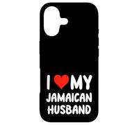 Carcasa para iPhone 17 I Love My Jamaican Husband - Corazón - Lindo - Jamaica