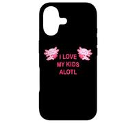 Carcasa para iPhone 17 I Love My Kids Alotl: Cute Axolotl Pun Mom & Dad Parent