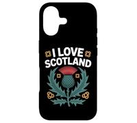 Carcasa para iPhone 17 I Love Scotland Thistle Herencia Escocesa
