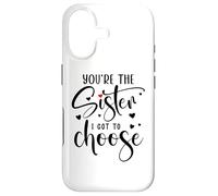 Carcasa para iPhone 17 I Love That You'Re My Sister Always My Sis Forever My Friend