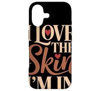 Carcasa para iPhone 17 I Love The Skin I'm In Amor Propio Orgullo Melanina
