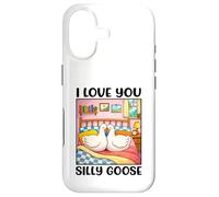Carcasa para iPhone 17 I Love You Silly Goose Romantic Couples Boyfriend Girlfriend