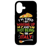 Carcasa para iPhone 17 I’m Tired of Waking Up and Not Being In Italy Encanta Italia