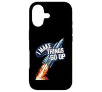 Carcasa para iPhone 17 I Make Things Go Up Funny Rocket Launch Space Engineering