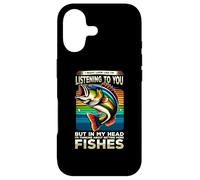 Carcasa para iPhone 17 I Might Look Like I'm Listening To You Fishing Fish Angler